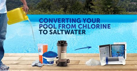 saltwater pool chlorination conversion